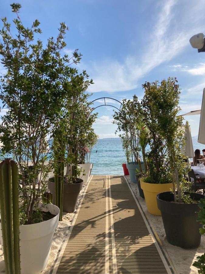 Appartement De Standing Le Velvet Bay Climatise En Bord De Mer Антиб Экстерьер фото